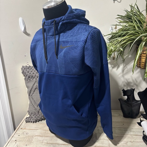 Nike Therma-FIT Fleece Pullover Hoodie-Sz M - Picture 6 of 7